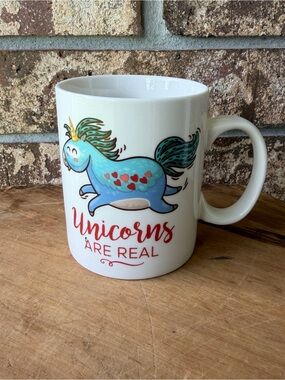 P. Graham Dunn Mug Unicorns Are Real Excellent Condition!